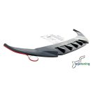 Sottoparaurti splitter laterali posteriori V.4 Volkswagen Golf R MK8 2020-