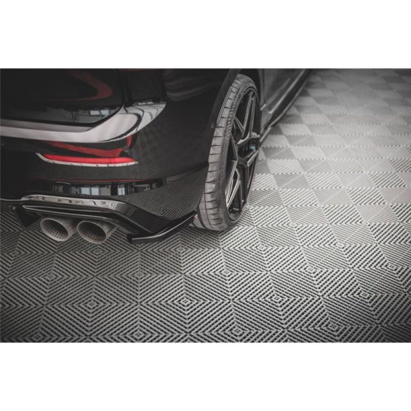 Sottoparaurti splitter laterali posteriori V.4 Volkswagen Golf R MK8 2020-