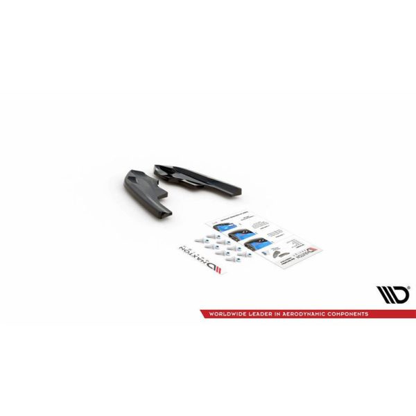 Sottoparaurti splitter laterali posteriori V.4 Volkswagen Golf R MK8 2020-