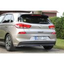 Sottoparaurti splitter posteriore Hyundai i30 MK3 2017-