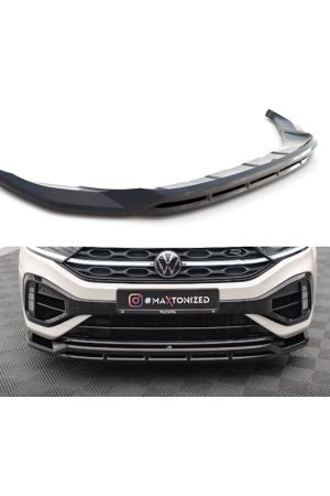 Sottoparaurti splitter anteriore V.1 Volkswagen T-Roc R Mk1 Facelift 2021-