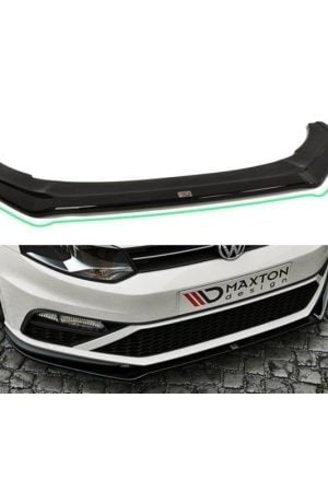 Sottoparaurti splitter anteriore V.2 Volkwagen Polo V GTI 2015-