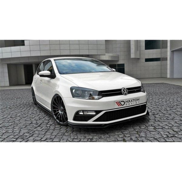 Sottoparaurti splitter anteriore V.2 Volkwagen Polo V GTI 2015-