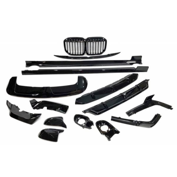 Kit estetico completo per BMW G07 X7 Nero lucido