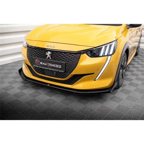 Sottoparaurti anteriore Street Pro+ Flaps Peugeot 208 GT Mk2 2019-