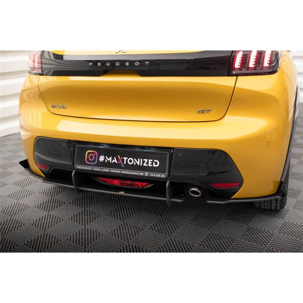 Sottoparaurti posteriore Street Pro+ Flaps Peugeot 208 GT Mk2 2019-