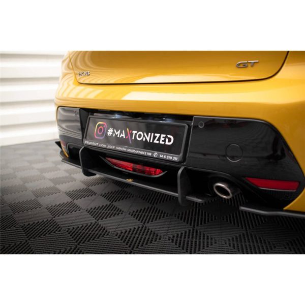 Sottoparaurti posteriore Street Pro+ Flaps Peugeot 208 GT Mk2 2019-