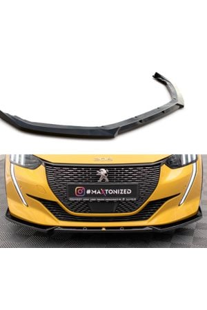 Sottoparaurti splitter anteriore V.1 Peugeot 208 GT Mk2 2019-