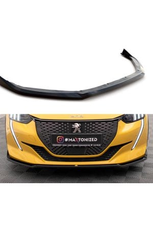 Sottoparaurti splitter anteriore V.2 Peugeot 208 GT Mk2 2019-