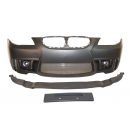 Paraurti anteriore per BMW E60 04-09 Look M1 con fendinebbia