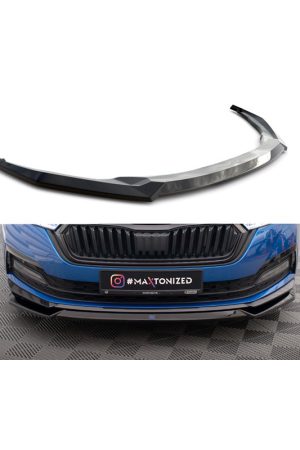 Sottoparaurti splitter anteriore V.2 Skoda Octavia Sportline Mk4 2019-