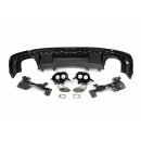 Sottoparaurti estrattore posteriore Audi A4 S-Line 2020- Look RS4