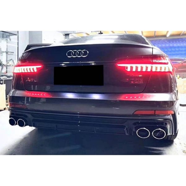 Estrattore sottoparaurti posteriore Audi A6 / A6 Avant C8 S-Line Look S6