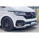 Sottoparaurti anteriore Volkswagen T6.1 2019-2021 Nero lucido