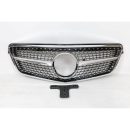 Mercedes W212 2010-2013 Diamond Look Griglia calandra anteriore Chrome