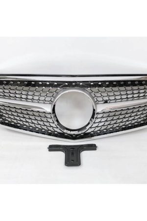 Mercedes W212 2010-2013 Diamond Look Griglia calandra anteriore Chrome