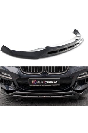 Sottoparaurti splitter anteriore V.2 BMW X4 M-Pack G02 2018-2021