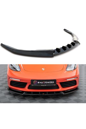 Sottoparaurti splitter anteriore V.1 Porsche 718 Cayman 982c 2016-