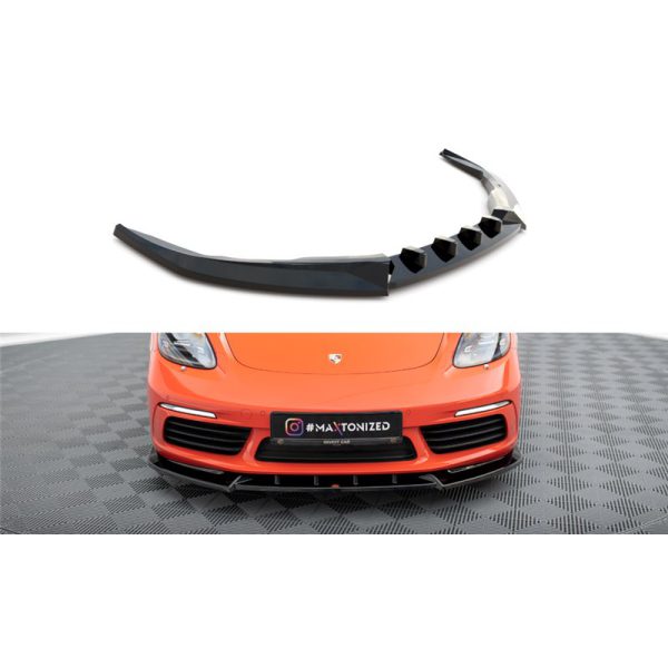 Sottoparaurti splitter anteriore V.1 Porsche 718 Cayman 982c 2016-