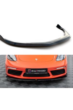 Sottoparaurti splitter anteriore V.2 Porsche 718 Cayman 982c 2016-