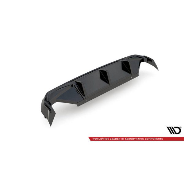 Sottoparaurti estrattore in carbonio V.1 + scarico Milltek BMW 1 F40 M135i 2019-