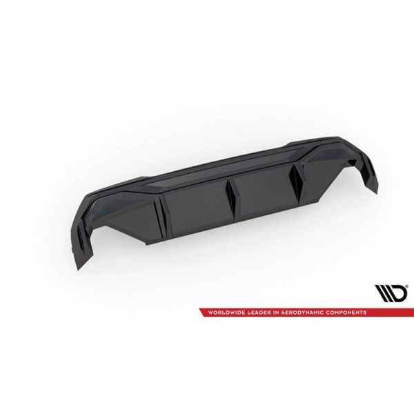 Sottoparaurti estrattore in carbonio V.1 + scarico Milltek BMW 1 F40 M135i 2019-