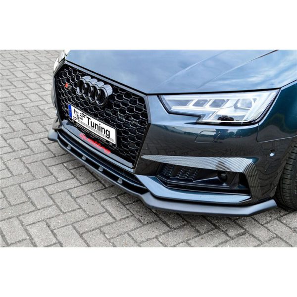 Sottoparaurti anteriore V.2 Audi A4 B9 S4 + S-Line 2015-2019