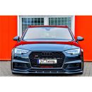 Sottoparaurti anteriore V.2 con flaps Audi A4 B9 S4 + S-Line 2015-2019