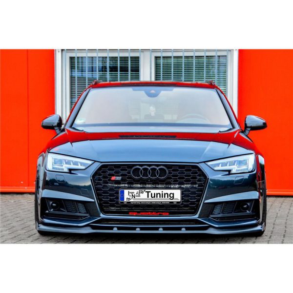 Sottoparaurti anteriore V.2 con flaps Audi A4 B9 S4 + S-Line 2015-2019