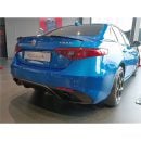 Estensione spoiler baule per Alfa Romeo Giulia / Giulia Veloce 2015-