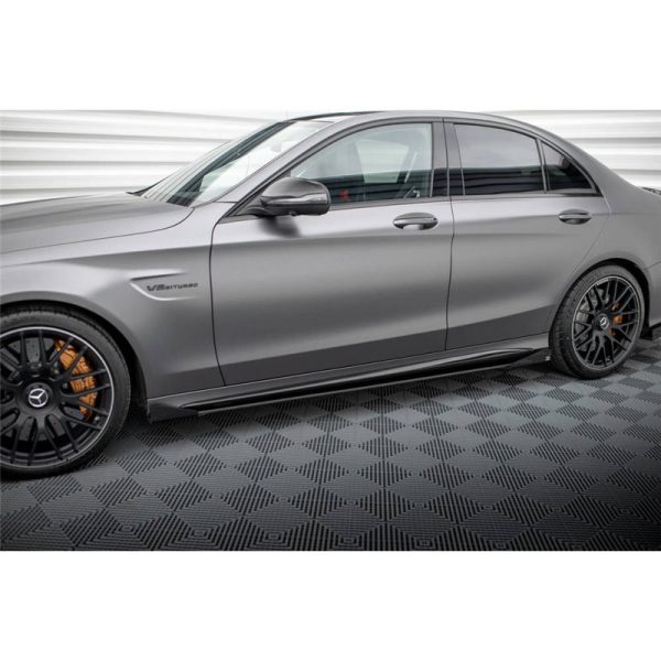 Estensioni minigonne Street Pro + flaps Mercedes AMG C63 W205 2018-2021