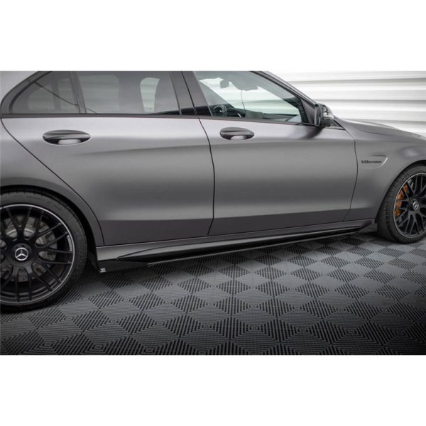 Estensioni minigonne Street Pro + flaps Mercedes AMG C63 W205 2018-2021