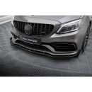 Spoiler sottoparaurti anteriore Street Pro + flaps Mercedes AMG C63 W205 2018-2021