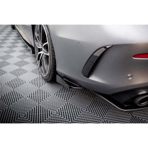 Sottoparaurti laterali posteriori Street Pro + flaps Mercedes AMG C43 C205 2018-2022