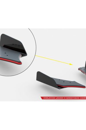 Sottoparaurti posteriori + Flaps Street Pro Audi S5 / A5 S-Line Coupe / Cabriolet 2007-2011