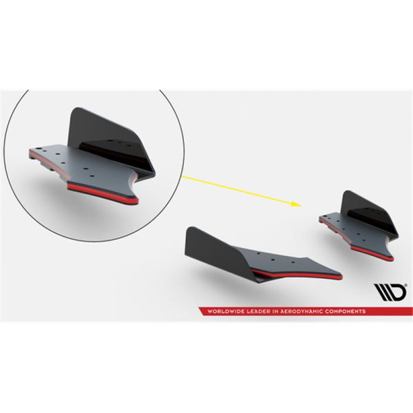 Sottoparaurti posteriori + Flaps Street Pro Audi S5 / A5 S-Line Coupe / Cabriolet 2007-2011