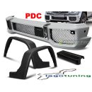 Kit parafanghi e paraurti anteriore Mercedes Classe G W463 AMG (PDC)