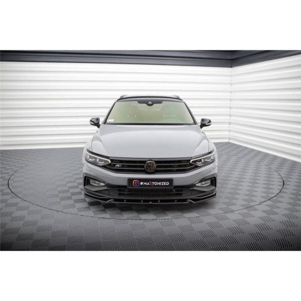 Sottoparaurti splitter anteriore V.1 Volkswagen Passat B8 R-Line 2019-