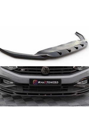 Sottoparaurti splitter anteriore V.2 Volkswagen Passat B8 R-Line 2019-