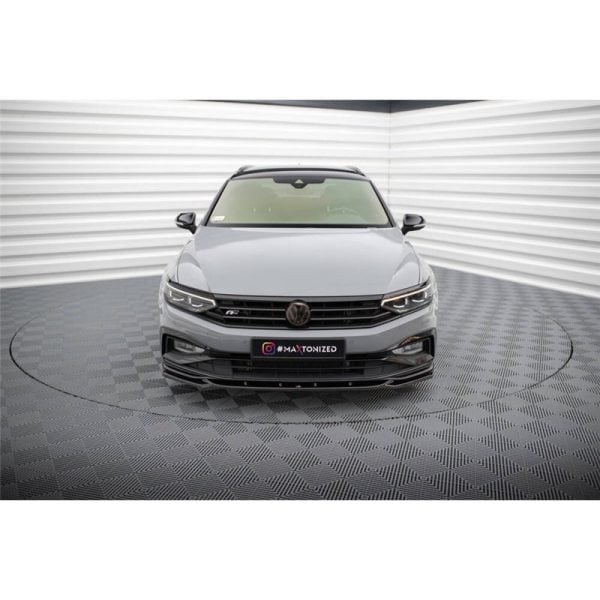 Sottoparaurti splitter anteriore V.2 Volkswagen Passat B8 R-Line 2019-