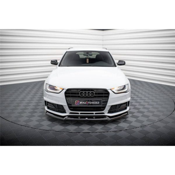 Sottoparaurti splitter anteriore V.1 Audi A4 Competition Avant B8 2011-2015