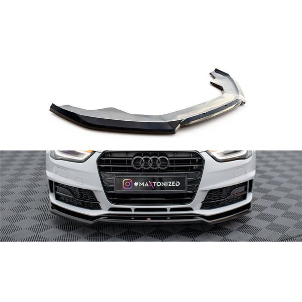 Sottoparaurti splitter anteriore V.2 Audi A4 Competition Avant B8 2011-2015