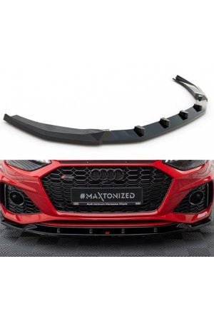 Sottoparaurti splitter anteriore V.2 Audi RS4 B9 Facelift 2019-