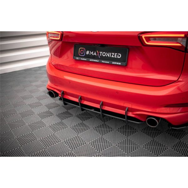 Estrattore diffusore posteriore Street Pro Ford Focus ST-Line Estate Mk4 2018-