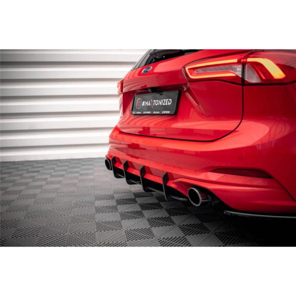 Estrattore diffusore posteriore Street Pro Ford Focus ST-Line Estate Mk4 2018-