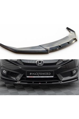 Sottoparaurti splitter anteriore V.1 Honda Civic Mk 10 2017-2022