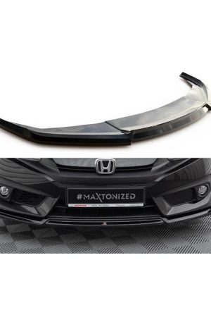 Sottoparaurti splitter anteriore V.2 Honda Civic Mk 10 2017-2022