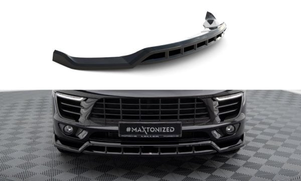 Sottoparaurti splitter anteriore V.3 Porsche Macan Mk1 2014-2018