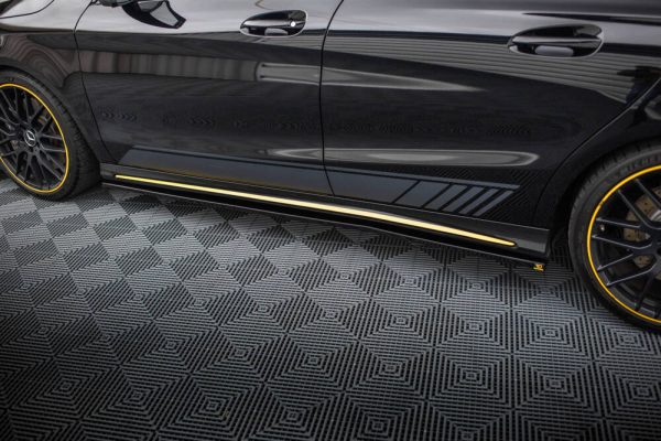 Lama diffusore sottoporta Mercedes AMG CLA 45 Aero C117 2017-2019