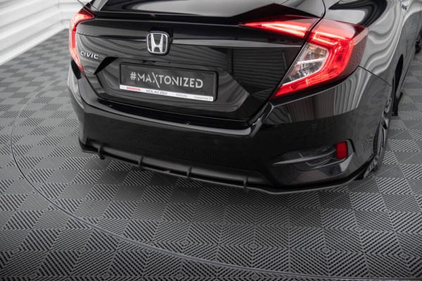 Sottoparaurti estrattore Street Pro+ Flaps Honda Civic Mk10 2017-2022